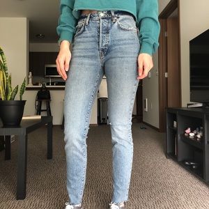 Free People mom jeans!